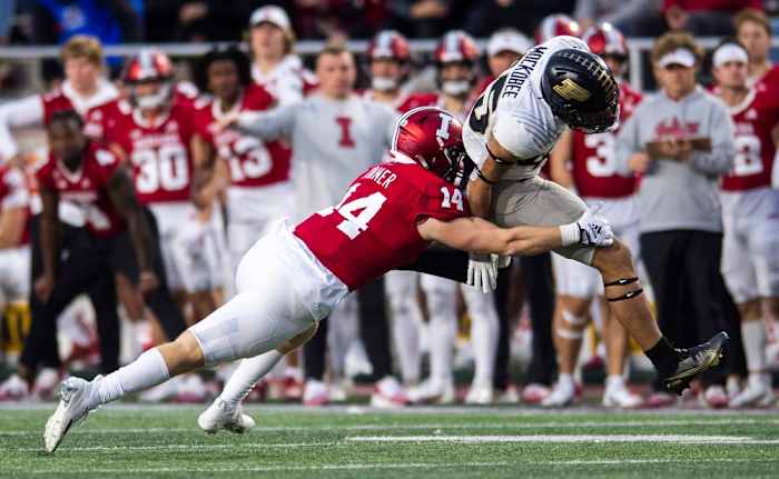 devin mockobee tackled vs indiana